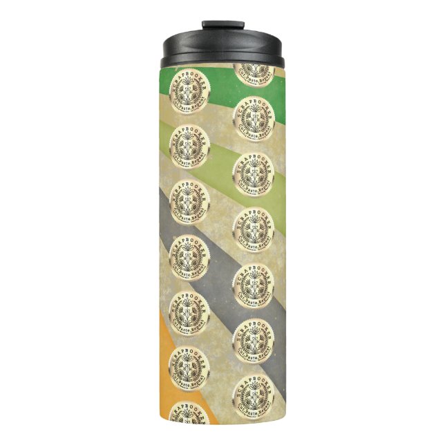 Cropper Scrapbook Crafter  Thermal Tumbler (Front)