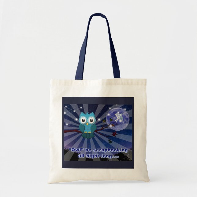Cropper Scrapbook Crafter Tote Bag (Front)