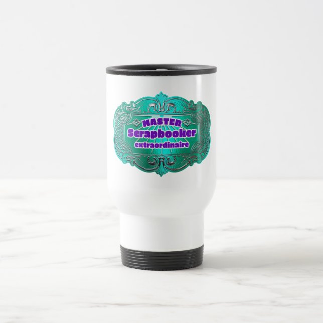 Cropper Scrapbook Crafter  Travel Mug (Center)