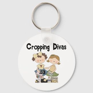 Cropping Divas Key Ring