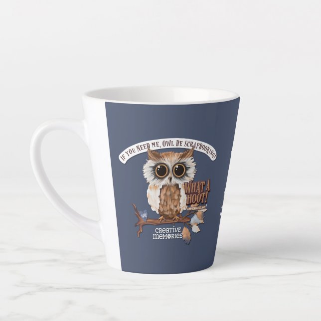 Croptoberfest 2023 Small Latte Mug PERSONALIZED (Left)