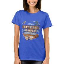 Croptoberfest 2023 Women's Blue T-Shirt