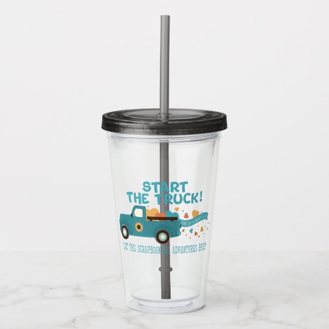 CROPTOBERFEST 2024 Tumbler - Start the Truck B (Front)