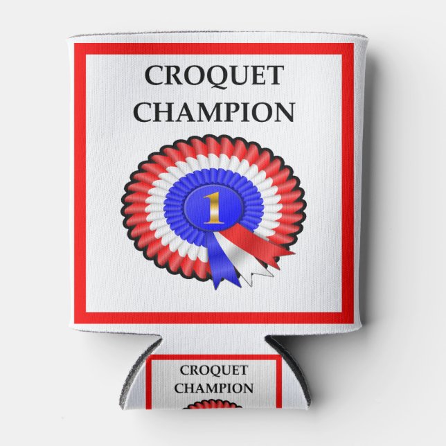 CROQUET CAN COOLER (Front)