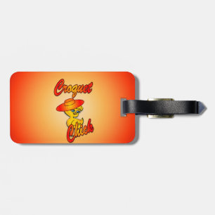 Croquet Chick #5 Luggage Tag