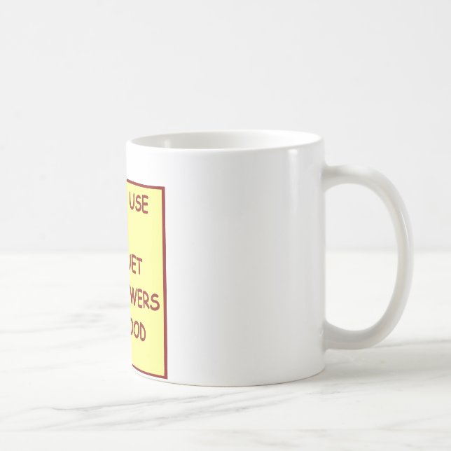 CROQUET COFFEE MUG (Right)