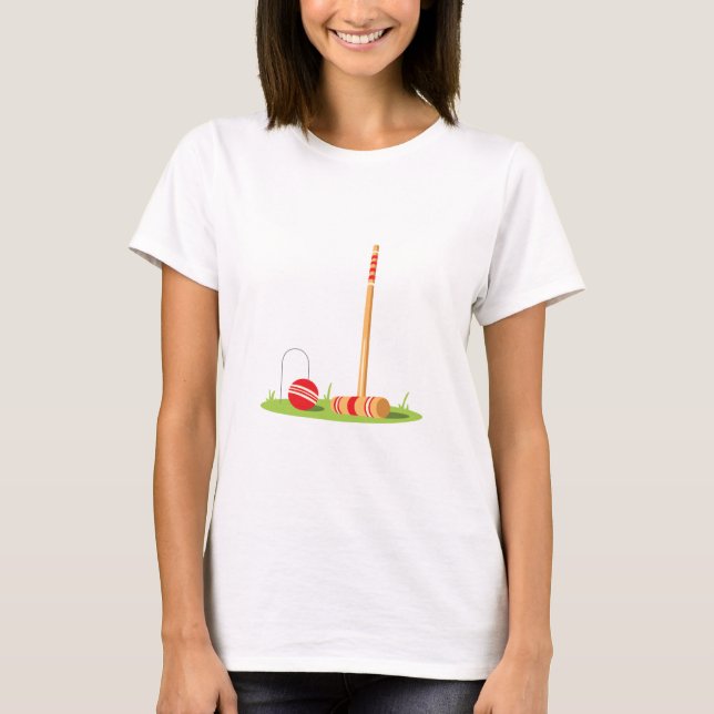 Croquet Game T-Shirt (Front)