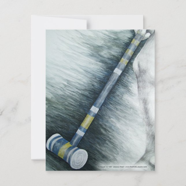 Croquet Invitation (Front)