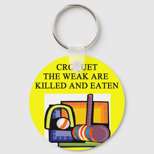 CROQUET KEY RING (Front)