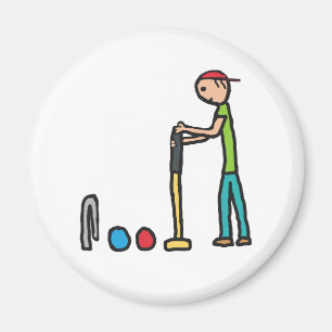 Croquet Magnet