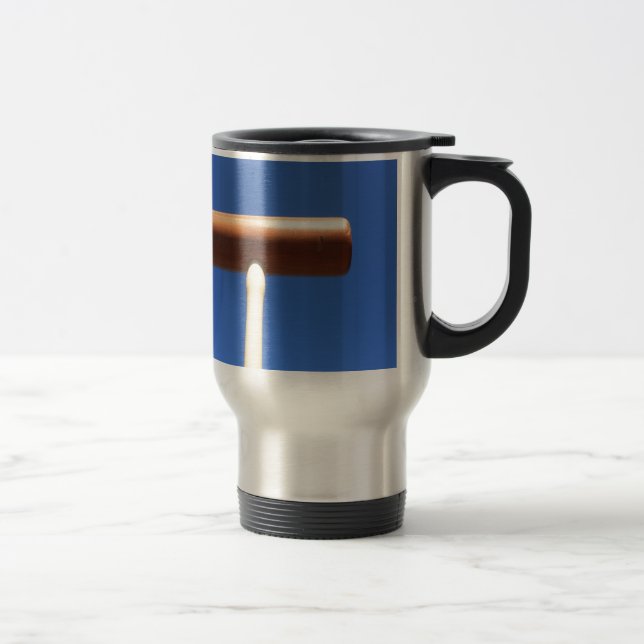 Croquet Mallet Travel Mug (Right)