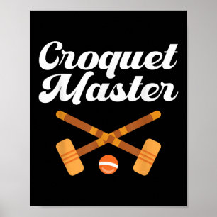 Croquet Master Poster