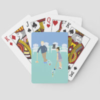 Croquet playing cards