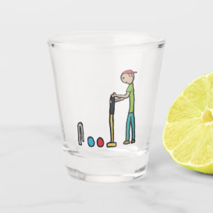 Croquet Shot Glass