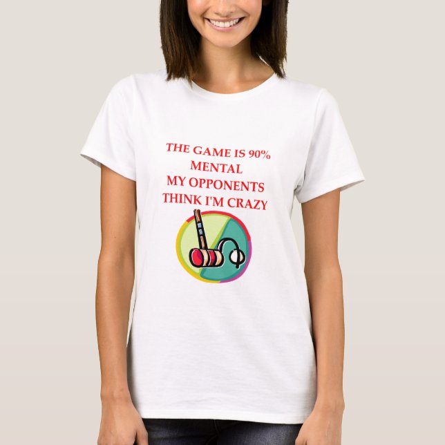 croquet T-Shirt (Front)