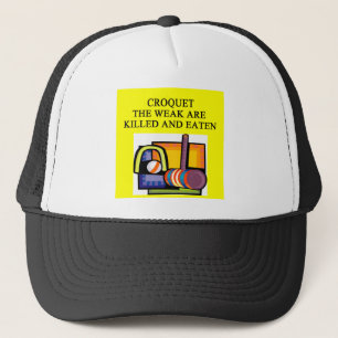 CROQUET TRUCKER HAT