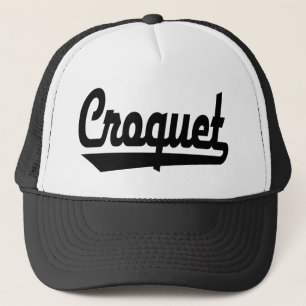 croquet trucker hat