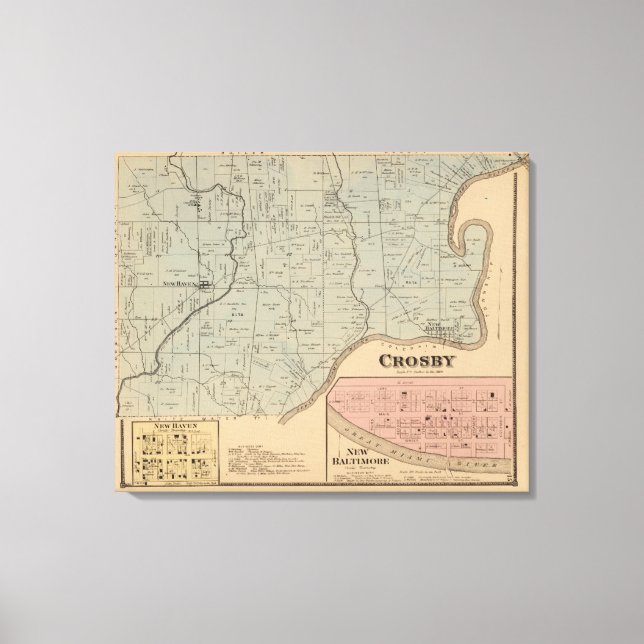 Crosby, Ohio Canvas Print (Front)