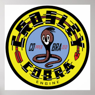 Crosley Cobra Engine vintage sign reproduction