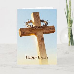 Cross and Blue Sky Easter Card
