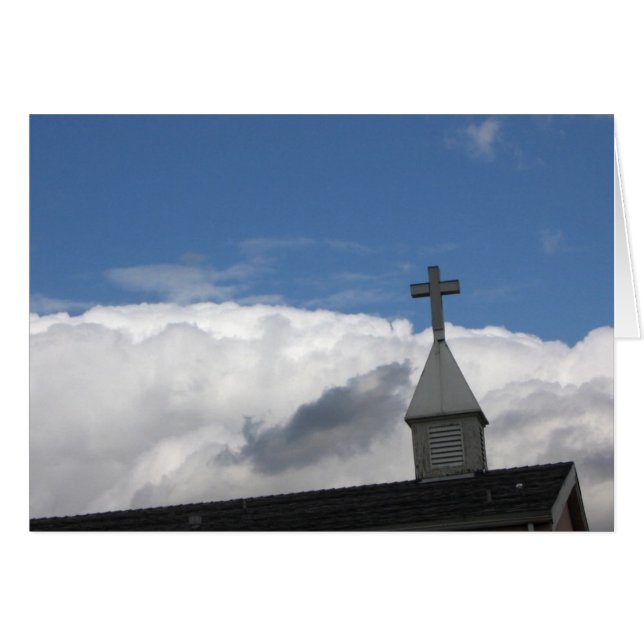 cross and clouds (Front Horizontal)