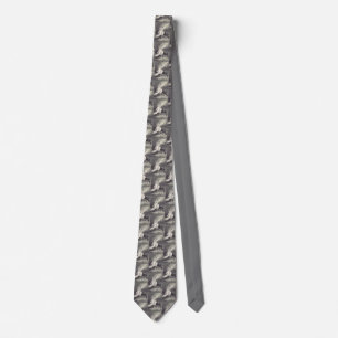 Cross and Crown Christian symbol  Tie