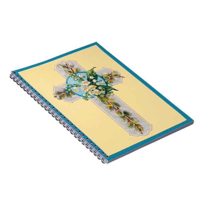 Cross and Flowers from 1910 Notebook (Right Side)