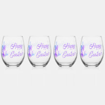 Cross and Flowers Happy Easter