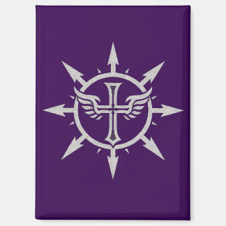 "Cross and Wings Emblem" Magnet