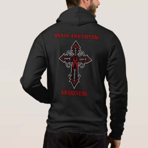 Cross/Awareness...Brain Aneurysm Hoodie