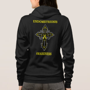 Cross/Awareness...Endometriosis Hoodie