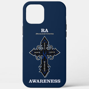 Cross/Awareness...Rheumatoid Arthritis iPhone 12 Pro Max Case