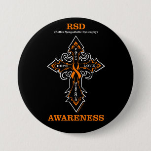 Cross/Awareness...RSD 7.5 Cm Round Badge