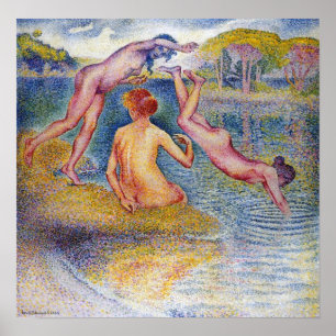 Cross - Bathers, 1902 Poster