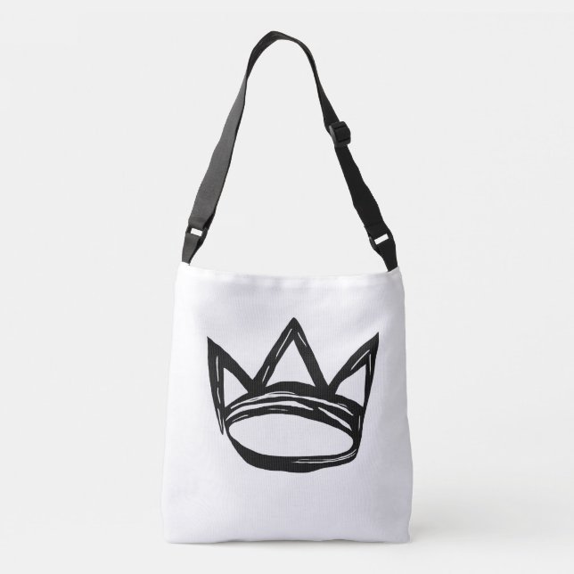 Cross body bag with crown (Back)