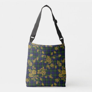 Cross Body Tote in Blackwatch Rococo Tartan