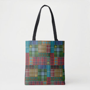 Cross Body Tote in Torr Fionn Tartan Quilt