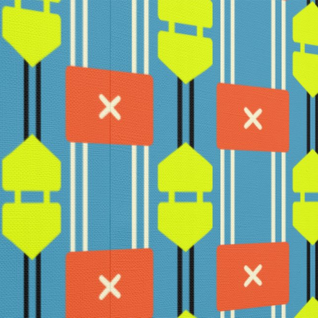 Cross Button Connector Summer Wallpaper (Seam)