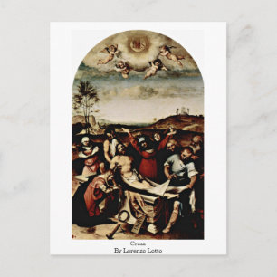 Cross By Lorenzo Lotto Postcard