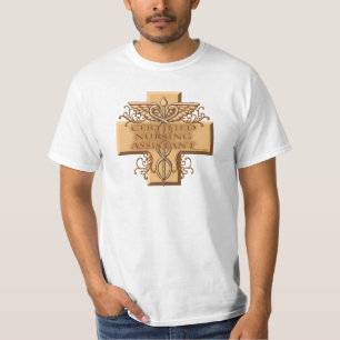 Cross Caduceus CNA Nurse T-Shirt