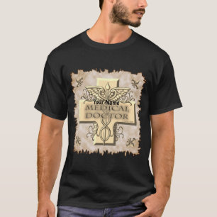 Cross caduceus doctor  T-Shirt