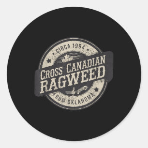 Cross Canadian Ragweed Concert 2025 Retro Men Wome Classic Round Sticker
