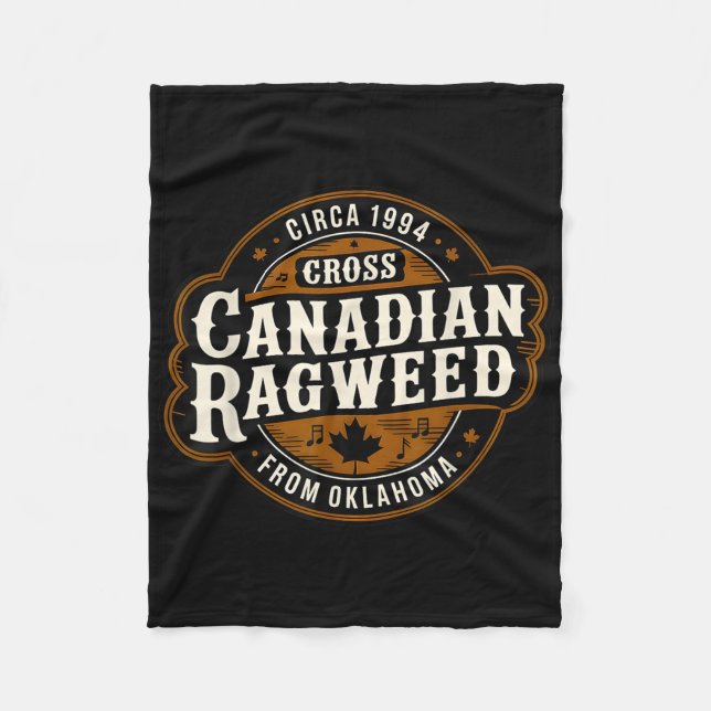 Cross Canadian Ragweed The Boys From Oklahoma Conc Fleece Blanket (Front)
