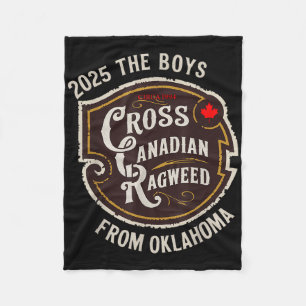 Cross Canadian Ragweed The Boys From Oklahoma Conc Fleece Blanket