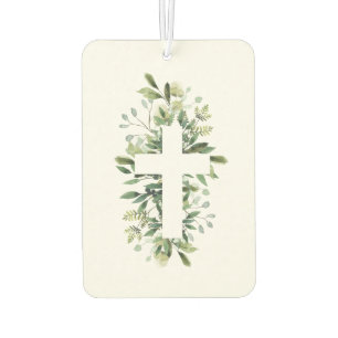 Cross car air freshener