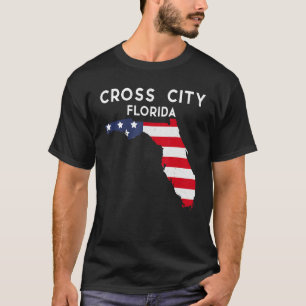 Cross City Florida USA State America Travel Florid T-Shirt