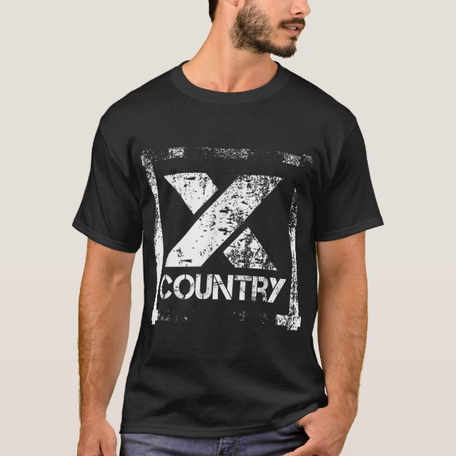 Cross Country Athlete Track Running T-Shirt (Front)