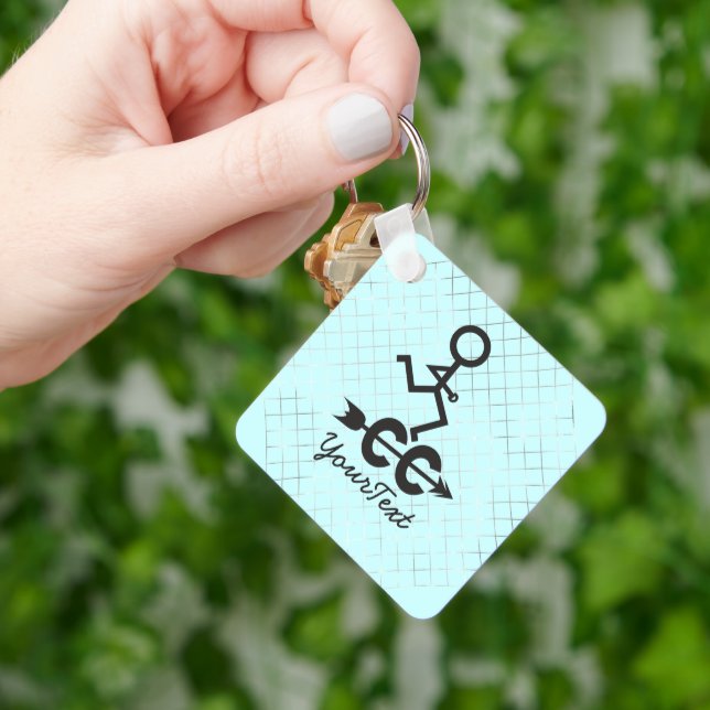 Cross Country - CC Running Key Ring (Hand)