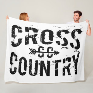 cross country fleece blanket