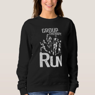 Cross Country - Fun Group Therapy Running, Running Sweatshirt